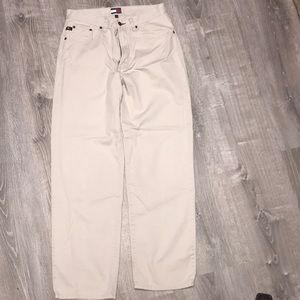 Beige khaki pants by Tommy Hilfiger